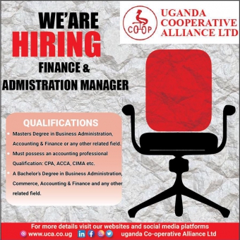 Finance & Administration Manager